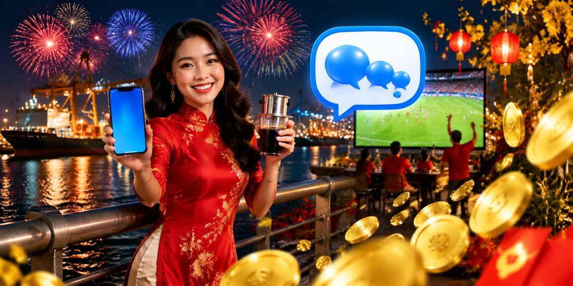 Người dùng Hải Phòng xem thông tin nạp rút tiền và kèo thể thao bên tách cà phê