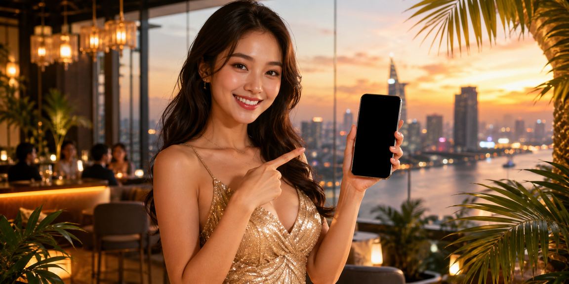 Người dùng TP. Hồ Chí Minh xem lịch sự kiện thể thao trên điện thoại tại lễ hội